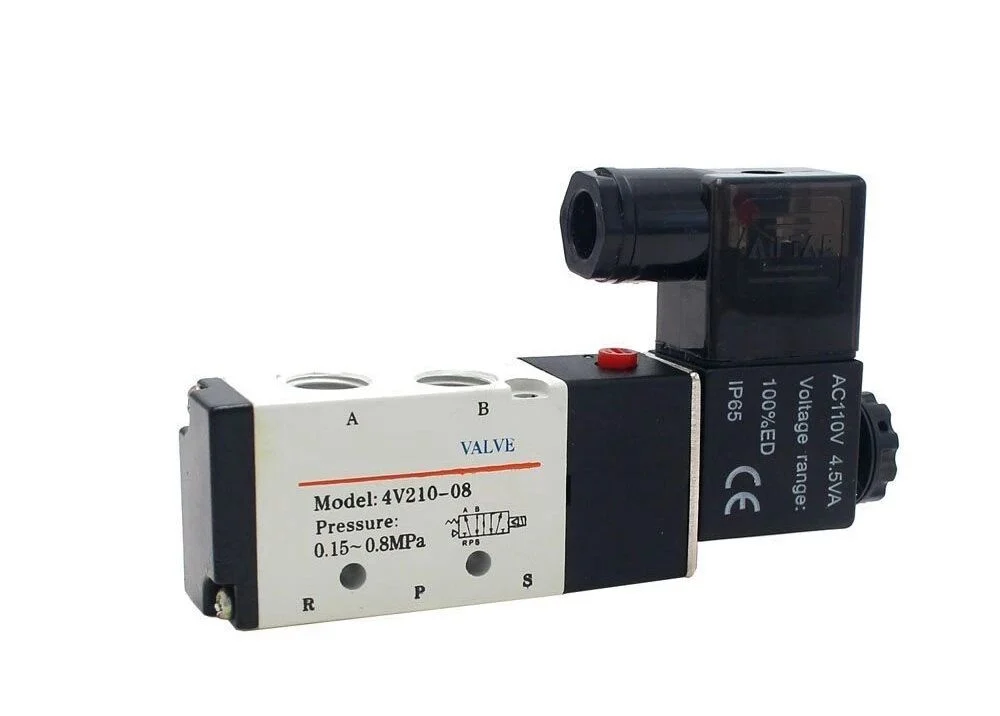  4V210-08   1/4 5/2  TB VALF